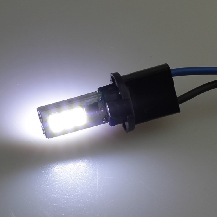 Лампа светодиодная передних габаритов с ОБМАНКОЙ T10-6SMD-DS-5630-EF (white)