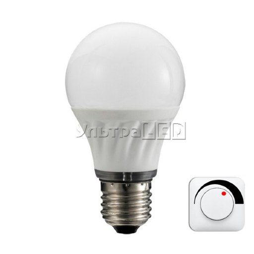 Лампа светодиодная CIVILIGHT E27-7W Dimmable (warm white) (DA60 K2F40T7)