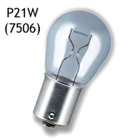 Лампа накаливания P21W(7506)