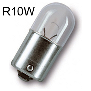 Лампа автомобильная R10W