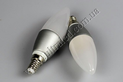 Лампа светодиодная E14-TGS-Candle 3W (white)