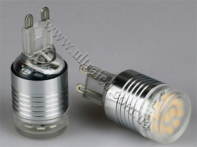 Лампа светодиодная G9-2W-12SMD