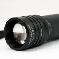 Фонарь Tank007 TK-737 (Cree XR-E Q5, 3xAAA/1х18650, 230 люмен)