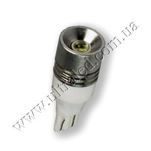 Лампа світлодіодна Задній хід T10-3W CREE (white)