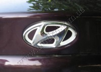 Автозначек с подсветкой на Hyundai Tucson, Elantra