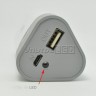 USB мобильное зарядное устройство ENB 18650 1A, до 3 аккумуляторов (павербанк) - USB мобильное зарядное устройство ENB 18650 1A, до 3 аккумуляторов (павербанк)