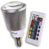 Лампа светодиодная E14-5W (RGB)