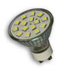 Лампа світлодіодна GU10-15SMD 5050 (warm white)