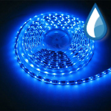 Світлодіодна стрічка RISHANG LED SMD 3528, 60шт/м, IP64 (вологозах.), синій
