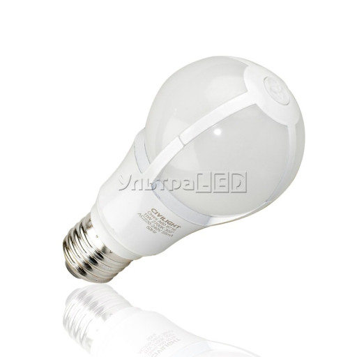 Світлодіодна лампа CIVILIGHT E27-GLOBE 11W (warm white) (A60 K2F60T11)