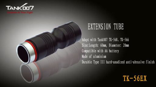 Подовжувальна трубка для ліхтарів Tank007 TK-566/568