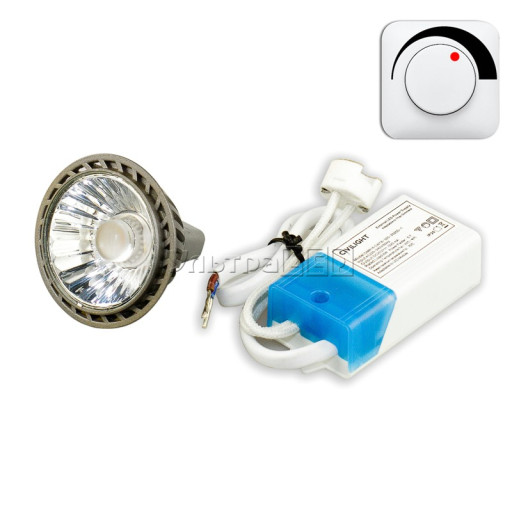 Світлодіодна лампа CIVILIGHT MR16-8W-HLDM Dimmable (warm white) (DMR16 WP01T8)