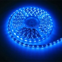 Светодиодная лента RISHANG LED SMD 3528, 120шт/м, IP33, синий