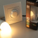 Світлодіодна лампа CIVILIGHT E14-CV-6W-DM Flora candle Dimmable (warm white) (DC37 K2F40T6)