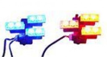 LED 3 Цвета: Red/Blue, White/White, Blue/BlueУстановка: в радиаторную решетку
