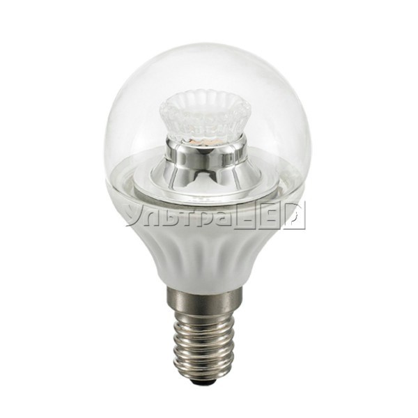 Світлодіодна лампа CIVILIGHT E14-4W Flora clear (warm white) (P45 WP25V4)