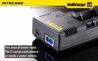 Зарядное устройство для Li-Ion/Ni-Mh Nitecore Intellicharge i2 V2