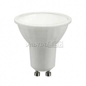 Лампа светодиодная CIVILIGHT GU10-6W (warm white) (GU10 WF16T6) Цена указана за: шт. Применяемость: внутреннее освещение Световой поток: 450 Люмен Цвет свечения: белый теплый Тип лампы (код): GU10