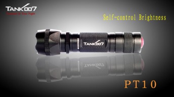Фонарь Tank007 PT10 Светодиод: Cree XR-E Q5Световой поток: 225 люмен (данные производителя)
Тактический фонарь на Cree XR-E