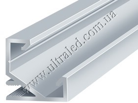 Профиль для светодиодных лент угловой LPU-17 Компактный угловой профиль, цвет - серебро. LPU-17 выполнен из анодированного алюминия и имеет размеры 17х17х2000, идеально подходит для небольших освещаемых пространств