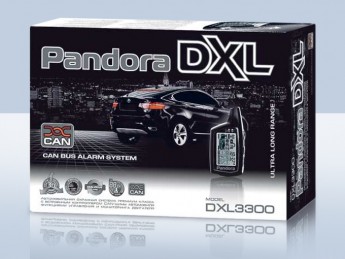 Pandora DXL 3300 i-mod Автомобильная охранная система премиум класса с встроенным контроллером CAN-шины, реализованного на одном микроконтроллере вместе с охранно-сервисными функциями.  функциями управления и мониторинга двигателя.