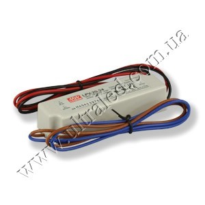 Блок питания влагозащитный MEAN WELL LPV-20-24 -защита от короткого замыкания; -защита от перегрузки; -степень защиты IP67; -гарантия 2 года;
