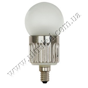 Лампа светодиодная E14-G60-LM (warm white) Применяемость: внутреннее освещениеСветовой поток: 130 ЛюменЦвет свечения: белый теплыйТип цоколя : Е14