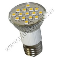 Лампа светодиодная E27-15SMD 5050 (warm white)