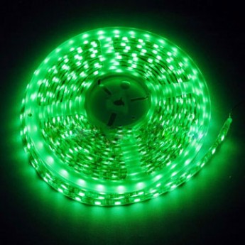 Светодиодная лента RISHANG LED SMD 5050, 30шт/м, IP33 (без влагозащиты), зеленый Цена указана за: метр Применяемость: внутреннее освещение Световой поток: 900 Лм/м. Цвет свечения: зеленый