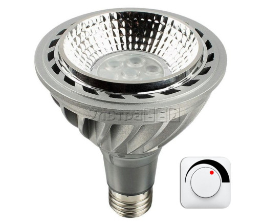 Лампа светодиодная CIVILIGHT E27-PAR-20W Dimmable (warm white) (DPAR30 KP07T20)