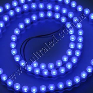 Светодиодная лента DWF-B влагозащитная бокового свечения (1м 96 диодов) Цена указана за: шт. Применяемость: наружное освещение Световой поток: 120 Лм/м. Цвет свечения: синий