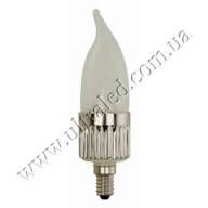 Лампа светодиодная E14-LM candle (warm white)