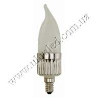 Лампа светодиодная E14-LM candle (white)