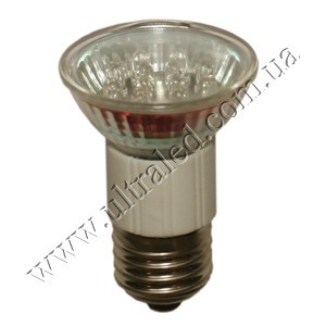 Лампа светодиодная E27-12 (white) 220AC Применяемость: внутреннее освещение													Световой поток: 20 Люмен													Цвет свечения: белый													Тип цоколя : Е27
