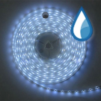 Светодиодная лента RISHANG LED SMD 5050, 30шт/м, IP64 (влагозащ), белый Цена указана за: метр Применяемость: наружное освещение Световой поток: 384 Лм/м. Цвет свечения: белый