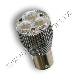Лампа світлодіодна ЗАДНІЙ ХІД 1156-3х1W (white)