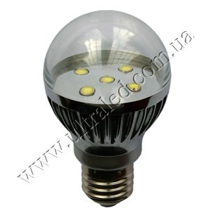Лампа світлодіодна E27-G45-5*1W (white) 220AC
