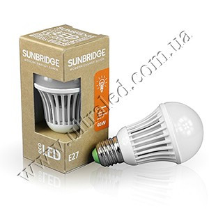 Лампа світлодіодна SUNBRIDGE E27-TGS60 4WW