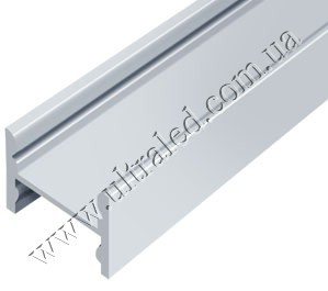 Профиль для светодиодных лент LPC-12 Профиль алюминиевый, анодированный, цвет - серебро. LPC-12 это профиль, монтирующийся на пружинную клипсу скрытого монтажа...