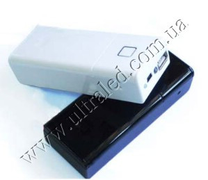 USB мобільний зарядний пристрій 18650 1A, до 2 акумуляторів (павербанк)