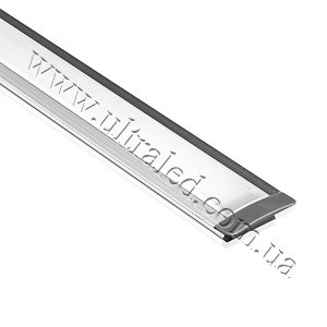 Профиль алюминиевый для светодиодных лент №1 с фланцем 25х8.5х1000мм Цена указана за: шт.