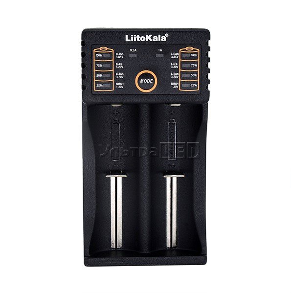 Зарядное устройство для Li-Ion/Li-Fe/Li-HV/Ni-Mh/Ni-Cd LiitoKala Lii-202, powerbank