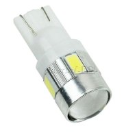 Лампа светодиодная передних габаритов T10-6SMD-5730 (white)