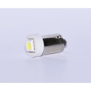 Лампа светодиодная передних габаритов BA9S-1SMD (white) Применяемость: передний габаритСветовой поток: 6 ЛюменЦвет свечения: белыйТип лампы (код): T4W (3893)