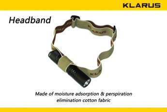 Налобное крепление Klarus Эластичное налобное крепление Klarus для фонариков диаметром 18-20 мм. Материал способствующий адсорбированию влаги и пота.