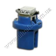Лампа светодиодная подсветки приборной панели B8.5-1SMD (blue)