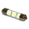 Лампа світлодіодна освітлення салону T10x36 3 SMD (white)