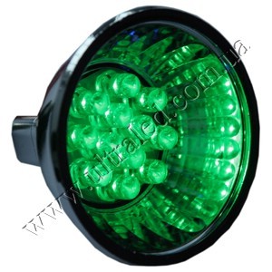 MR16-12 (green) 12DC Применяемость: внутреннее освещениеЦвет свечения: зеленыйТип цоколя : MR16