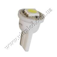 Лампа светодиодная передних габаритов T10-1SMD (white)
