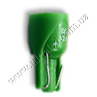 Лампа светодиодная подсветки приборной панели T10-1WF (green)